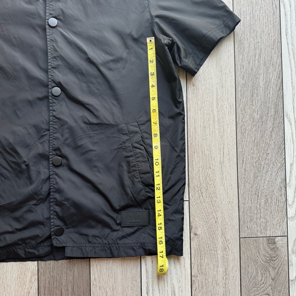 Acne Black Lightweight Shirt Jacket - Picture 7 of 7